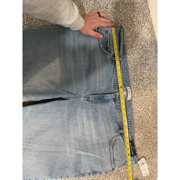 Abercrombie Fitch Jeans Women's The 90s Straight 37 Short Curve Love NWT - Picture 10 of 11